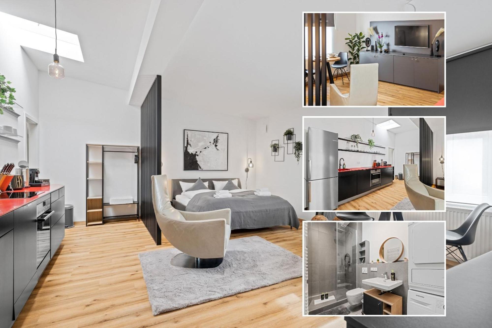 Stylish Tiny City House アウグスブルク エクステリア 写真